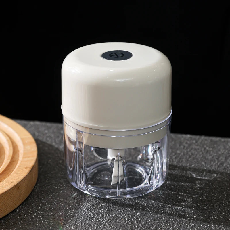 🔪 USB Rechargeable Mini Electric Food Chopper | Garlic, Meat & Vegetable Processor