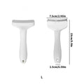 🐾 Premium Self-Cleaning Slicker Brush & Stainless Steel Pet Comb | Anti-Tangle Grooming Tool for Dogs & Cats