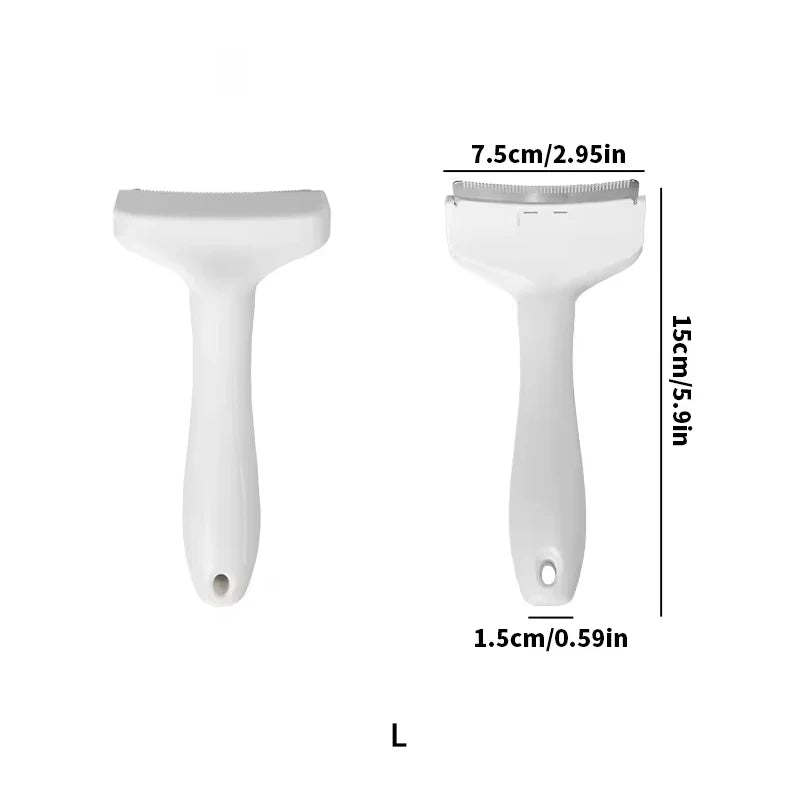 🐾 Premium Self-Cleaning Slicker Brush & Stainless Steel Pet Comb | Anti-Tangle Grooming Tool for Dogs & Cats