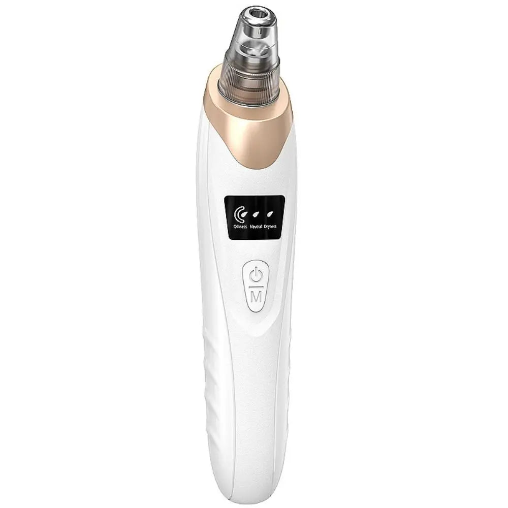 3 Suction Mode Electric Blackhead Remover Deep Cleansing Acne Removal Vacuum Pore Cleaner Comfortable Grip 5 Suction Heads