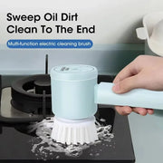 ✨ Cordless Electric Spin Scrubber | Rechargeable 5-in-1 Cleaning Brush for Bathroom, Kitchen & Car