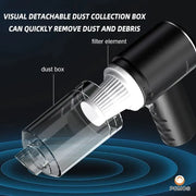 🧹 Portable Wireless Vacuum Cleaner | High-Power Handheld Vacuum for Home & Car