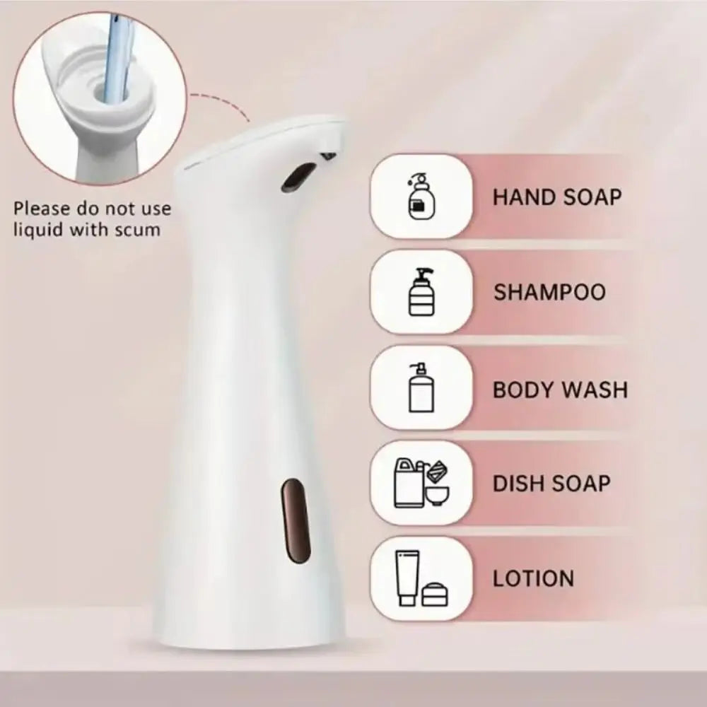 Automatic Touchless Soap Dispenser – Rechargeable & Waterproof