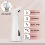 Automatic Touchless Soap Dispenser – Rechargeable & Waterproof