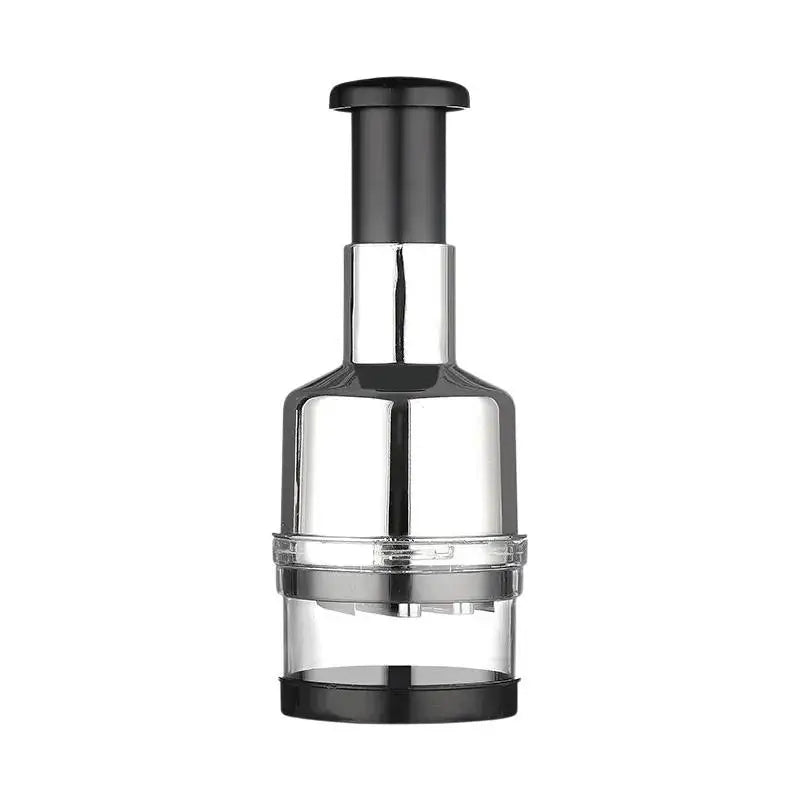 Premium Stainless Steel Garlic Press & Mini Food Chopper