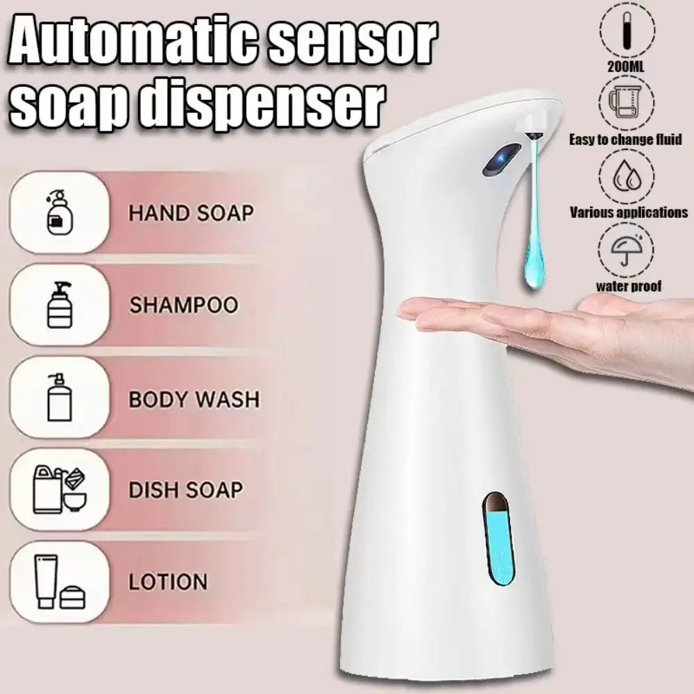 Automatic Touchless Soap Dispenser – Rechargeable & Waterproof