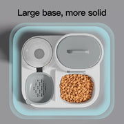 🐾 Automatic Gravity Pet Feeder & Water Dispenser Set | Large Capacity Food & Water Station for Cats & Small Dogs