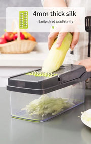 16-in-1 Multifunction Vegetable Chopper & Slicer Set