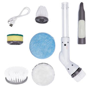 Cordless Electric Spin Scrubber – 3-in-1 Cleaning Brush