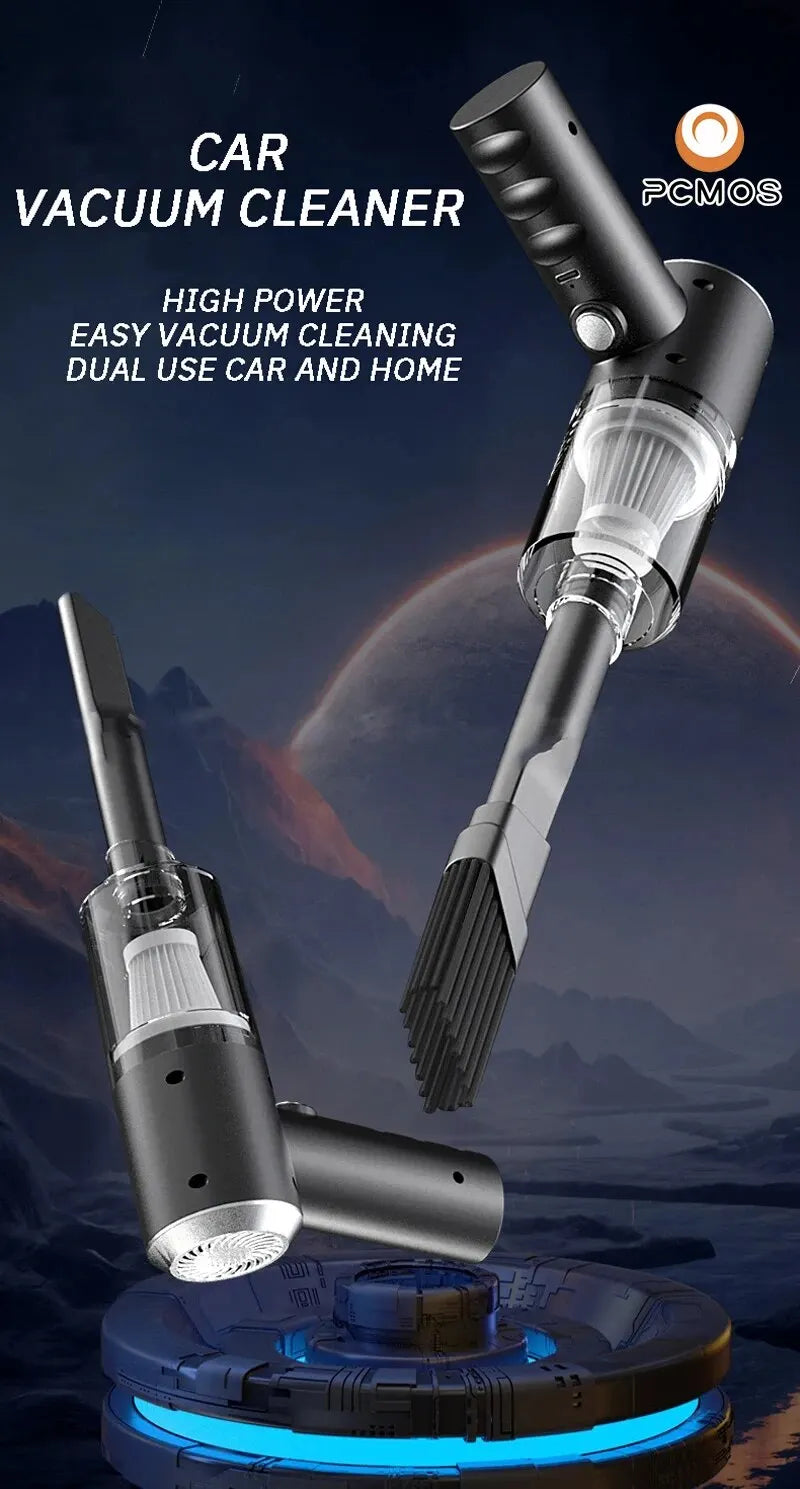 🧹 Portable Wireless Vacuum Cleaner | High-Power Handheld Vacuum for Home & Car
