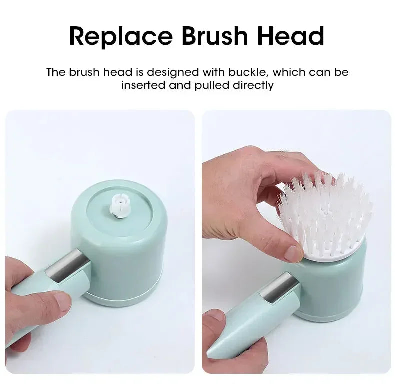 ✨ Cordless Electric Spin Scrubber | Rechargeable 5-in-1 Cleaning Brush for Bathroom, Kitchen & Car