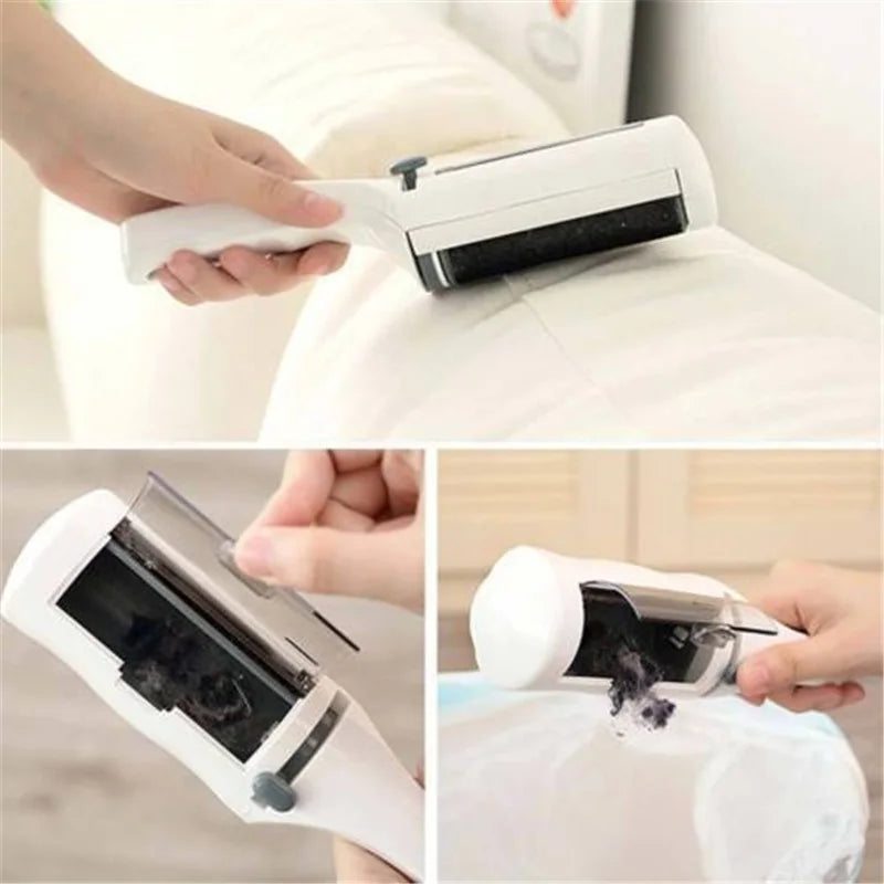 🐾 Reusable Pet Hair & Lint Remover Brush | Electrostatic Fur Cleaner for Clothes, Sofas, Carpets & Furniture