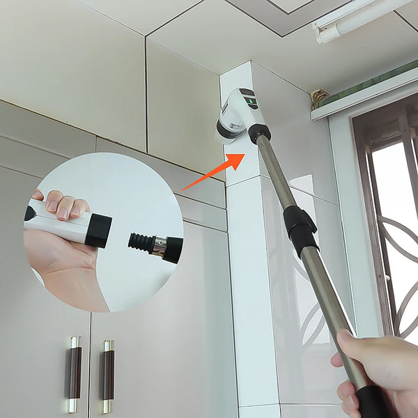 Cordless Electric Spin Scrubber – 3-in-1 Cleaning Brush