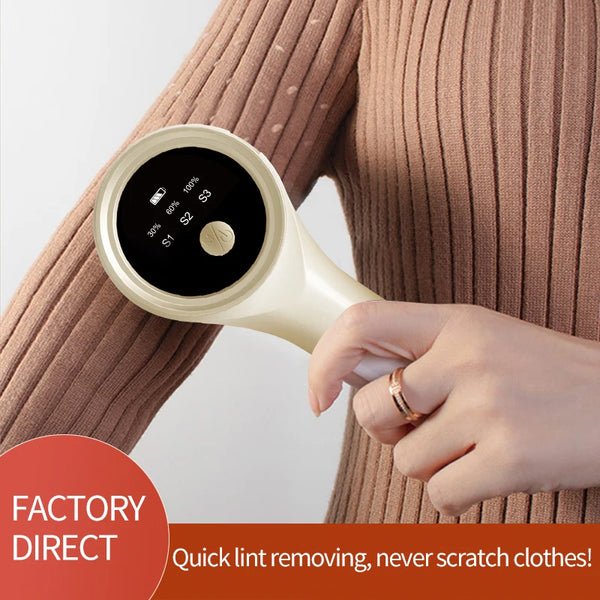 ✨ Rechargeable Electric Lint Remover | Portable Fabric Shaver for Clothes, Sweaters & Upholstery