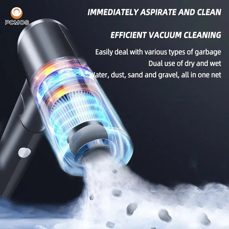 🧹 Portable Wireless Vacuum Cleaner | High-Power Handheld Vacuum for Home & Car