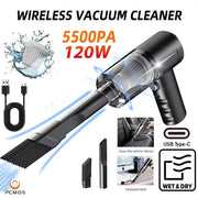🧹 Portable Wireless Vacuum Cleaner | High-Power Handheld Vacuum for Home & Car
