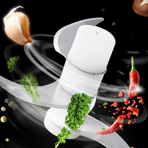 🔪 USB Rechargeable Mini Electric Food Chopper | Garlic, Meat & Vegetable Processor