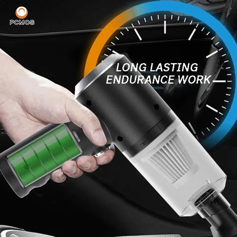🧹 Portable Wireless Vacuum Cleaner | High-Power Handheld Vacuum for Home & Car