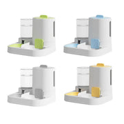 🐾 Automatic Gravity Pet Feeder & Water Dispenser Set | Large Capacity Food & Water Station for Cats & Small Dogs
