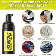 Premium Sneaker Cleaner Kit – Safe for Leather, Suede, Canvas & More