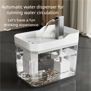 🐾 1.5L Automatic Pet Water Fountain | Ultra-Quiet Filtered Water Dispenser for Cats & Dogs