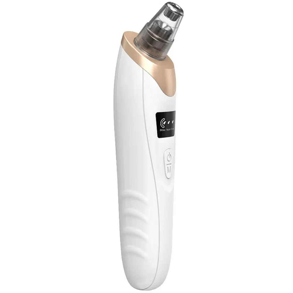 3 Suction Mode Electric Blackhead Remover Deep Cleansing Acne Removal Vacuum Pore Cleaner Comfortable Grip 5 Suction Heads
