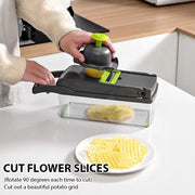 16-in-1 Multifunction Vegetable Chopper & Slicer Set