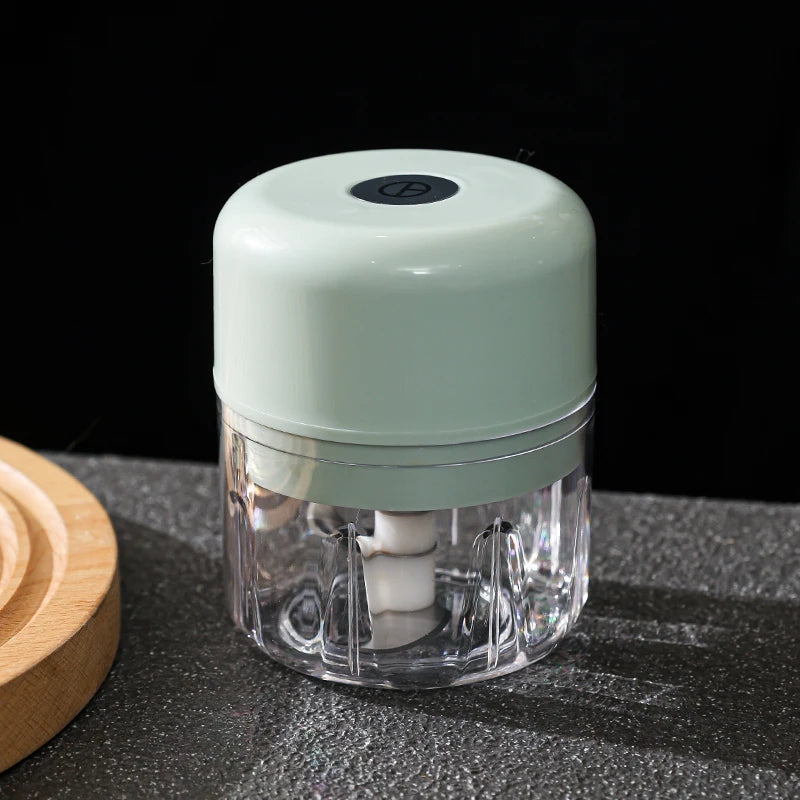 🔪 USB Rechargeable Mini Electric Food Chopper | Garlic, Meat & Vegetable Processor