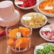 🔪 Electric Mini Food Chopper | Garlic, Meat & Vegetable Processor