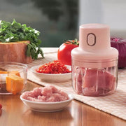 🔪 Electric Mini Food Chopper | Garlic, Meat & Vegetable Processor