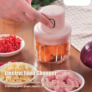 🔪 Electric Mini Food Chopper | Garlic, Meat & Vegetable Processor