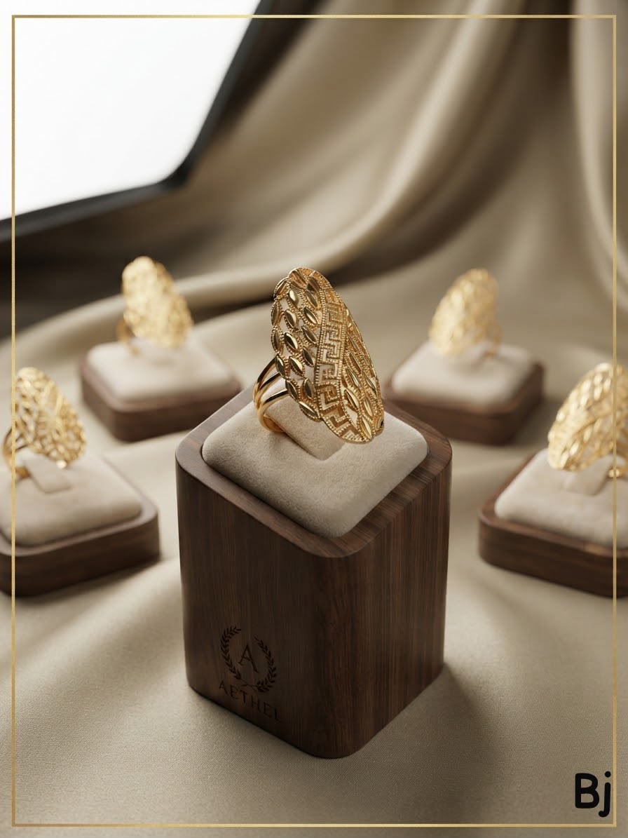 Elegant Gold-Plated Rings for Women – 6 Premium Designs