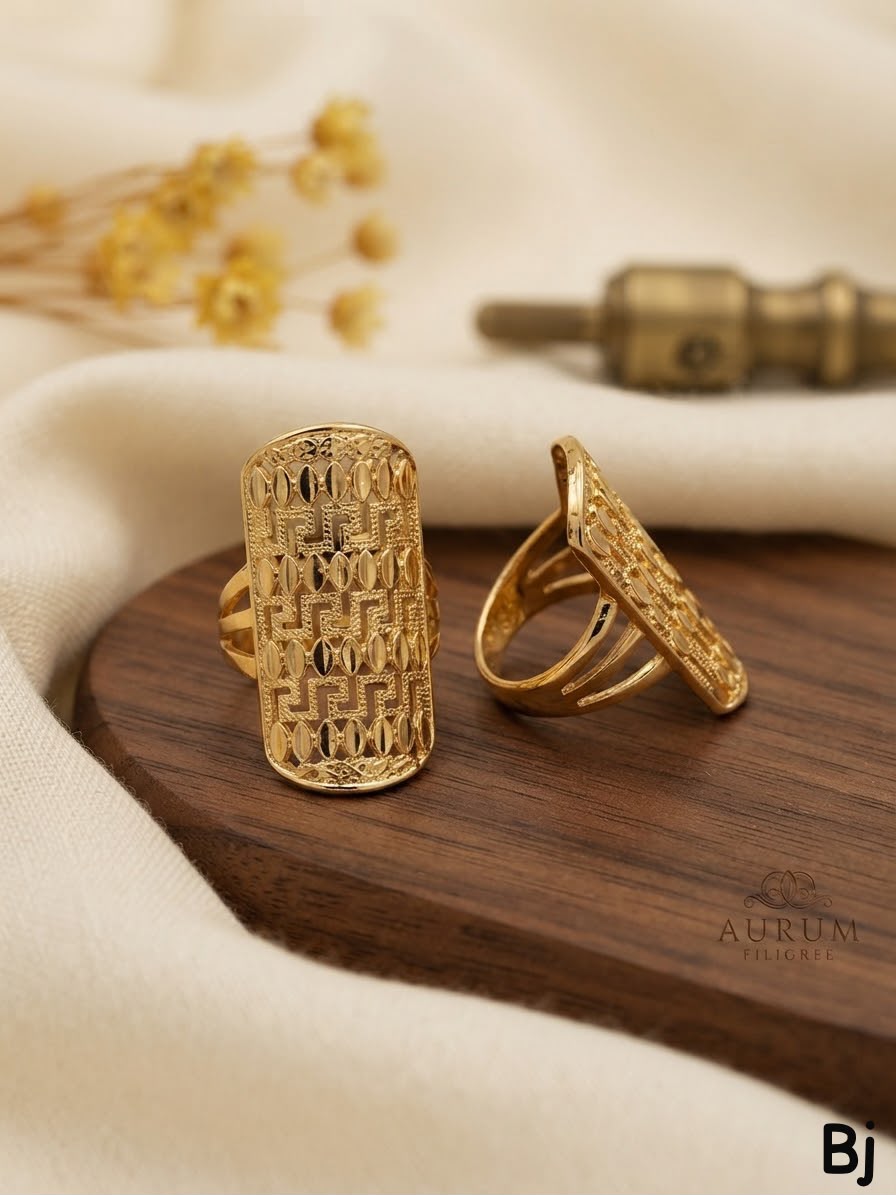 Elegant Gold-Plated Rings for Women – 6 Premium Designs