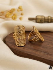 Elegant Gold-Plated Rings for Women – 6 Premium Designs