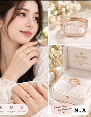 Timeless Sparkle Rings