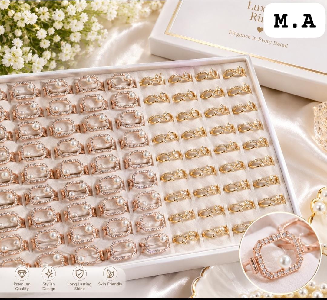 Timeless Sparkle Rings