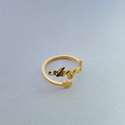 Personalized Customized Name Rings for Her – Adjustable & Premium Quality