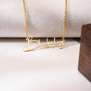Customized Elegant Name Necklace – Personalized High-Polish Chain for Her   [Whatsapp to customize] = 03022328604