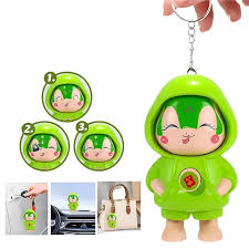Cute Character Mini Keychain Figures – Collectible Toy Charms🧸