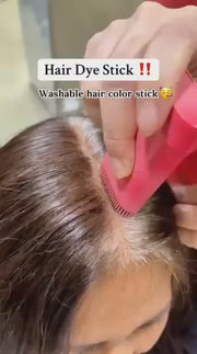 Hair Dye Stick – Quick Black & White Hair Touch-Up with Comb