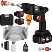 Powerful Cordless Car Washer With Dual Battery🤩